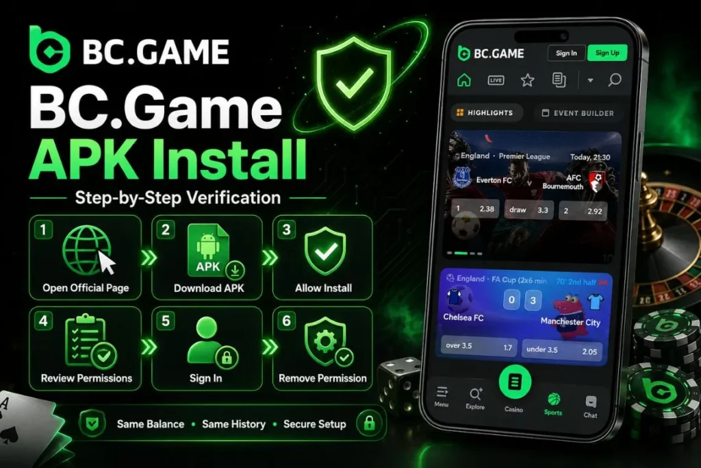 Step-by-Step Guide to BC Game APK install